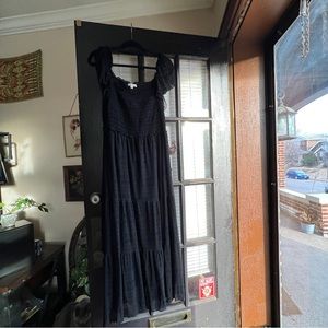 Black Tiered Maxi from Max Studio